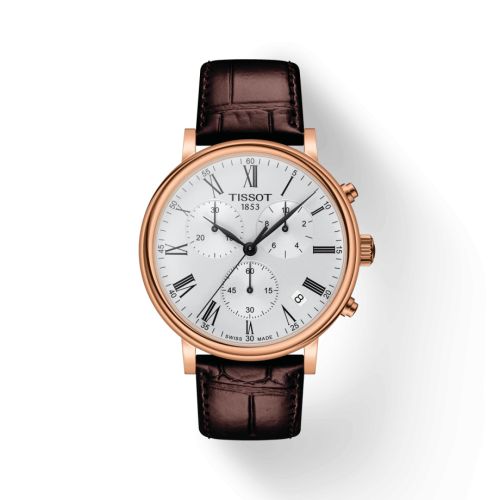 Tissot Carson Premium Chronograph Rose Gold / Silver